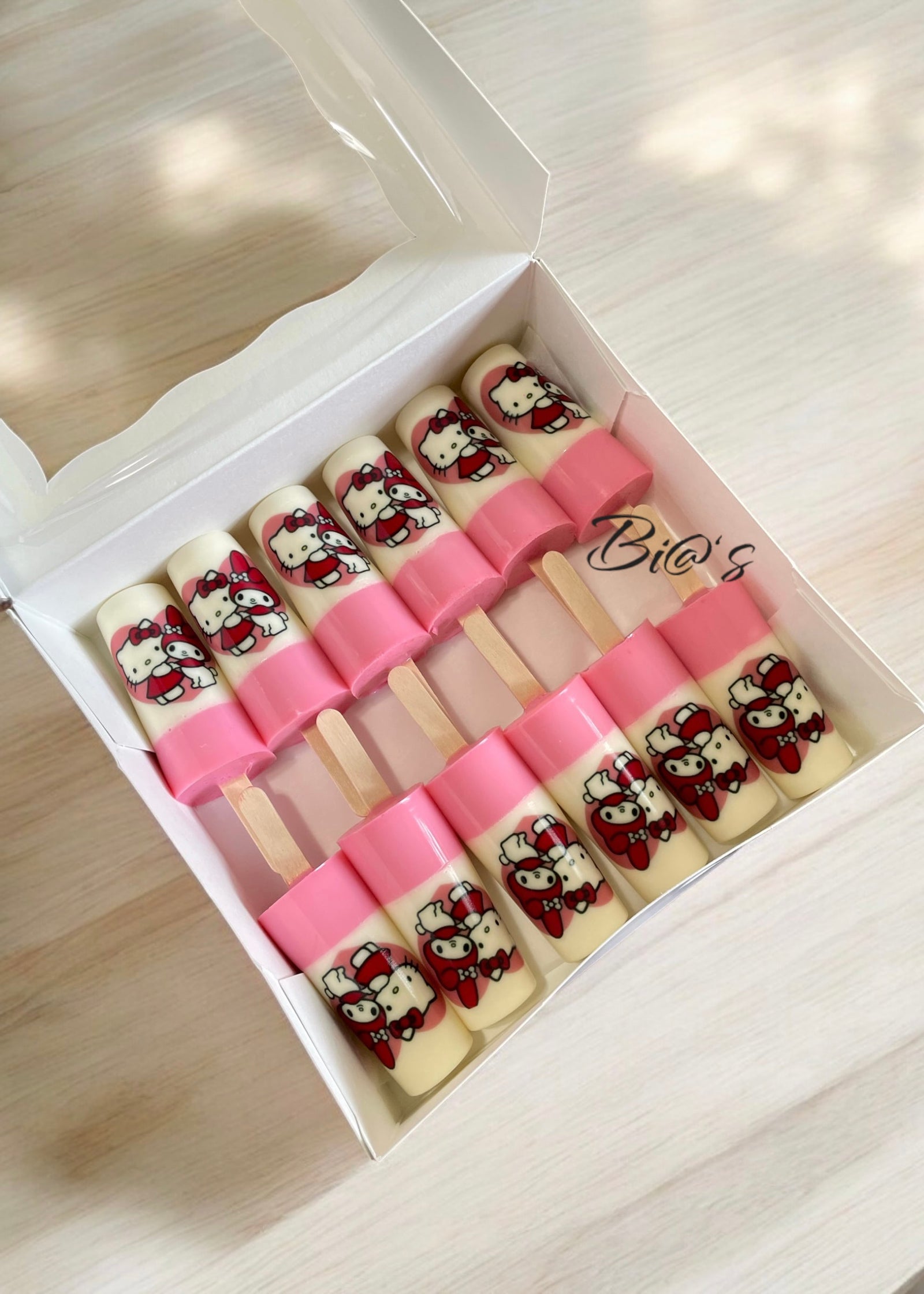 Gelatin Box of 12 Pops